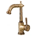 Смеситель Zorg Antic A 112U для раковины бронза - миниатюра фото 1