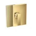 Встраиваемый смеситель для душа AX Edge с алмазной огранкой в полированном золоте (46651990) - миниатюра фото 1