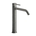 Смеситель GESSI 316 для раковины, высокий 305 мм, матовый графит (54206#239) - миниатюра фото 1