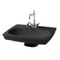 Раковина Artceram Civitas 68х50 см, 1 отверстие, черный (CIL001 03 00) - миниатюра фото 1