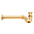 Сифон Nicolazzi Complementi S 1 1/4 для биде золото без донного клапана (5569GB) - миниатюра фото 1