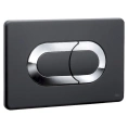 Кнопка смыва OLI Salina 640097 черный/хром - миниатюра фото 1