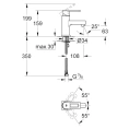 Смеситель Grohe Quadra 23105000 для раковины: настенный, стильный и функциональный - миниатюра фото 3