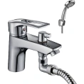 Смеситель для ванны Rossinka T40-38: на бортовой монтаж - миниатюра фото 1