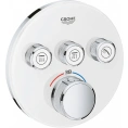 Термостат для ванны Grohe Grohtherm SmartControl 29904LS0 Moon White - миниатюра фото 1