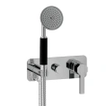 Смеситель для душа SIMAS EIFFEL встраиваемый однорычажный с дивертором и душевой лейкой, хром (EISDI cr) - миниатюра фото 1