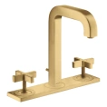 Смеситель для раковины AX Citterio в цвете шлифованное золото (39134250) - миниатюра фото 1