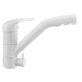 Смеситель для кухни Zorg Clean Water ZR 400 KF-12 белый - миниатюра фото 1