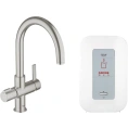 Смеситель Grohe Red Duo с мгновенным водонагревателем для кухни - миниатюра фото 1