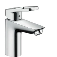 Смеситель для раковины Hansgrohe Novus Loop 70, хром, с донным клапаном (71080000) - миниатюра фото 1