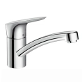 Кухонный смеситель Hansgrohe Logis M31 хром: однорычажный с поворотным изливом (71830000) - миниатюра фото 1