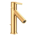 Смеситель для раковины AX Starck 100 в цвете полированное золото (10001990) - миниатюра фото 1