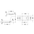 Сиденье для унитаза Duravit SensoWash Slim с функцией биде, 365x540 мм, белый (611300002000300) - миниатюра фото 2