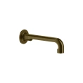 Излив GESSI INCISO для настенного монтажа с опцией удаленного управления, цвет Brushed Brass PVD (58100#727) - миниатюра фото 1