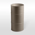 Раковина свободностоящая Kerasan Artwork BARREL 45x90 см без отверстия под смеситель, цвет Nocciola (4742K81) - миниатюра фото 1
