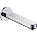 Излив настенный для ванной Hansgrohe Metris S, 161 мм, хром (14420000) - миниатюра фото 1