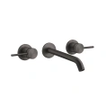 Встраиваемый смеситель GESSI 316 с изливом 200-180 мм, цвет Brushed Black Metal PVD (54094#707) - миниатюра фото 1
