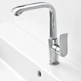 Смеситель для раковины Hansgrohe Metris с инновационным клапаном Push-Open (31187000) - миниатюра фото 1