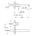Смеситель Grohe Eurodisc Cosmopolitan 19974002 для умывальника: стиль и надежность от немецкого бренда - миниатюра фото 2