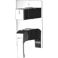 Смеситель для ванны с душем Lemark Unit LM4528C со встроенным механизмом - миниатюра фото 1