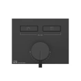Смеситель для душа Gessi Hi-Fi Black XL с подключением 2 источников (63079#299) - миниатюра фото 1