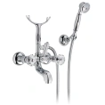 Смеситель для ванны с душем Nicolazzi Teide Duplex настенный, хром (1902CR15) - миниатюра фото 1