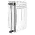 Радиатор биметаллический Royal Thermo BiLiner 500 Silver Satin 8 секций-серебристый - миниатюра фото 2