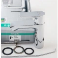 Смеситель для раковины Hansgrohe Metris 31080000 - миниатюра фото 5