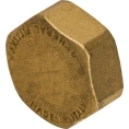 Заглушка STOUT ВР 1 внутренняя резьба латунная - миниатюра фото 4