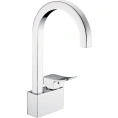 Смеситель для кухни Wasserkraft Aller 1067 с выдвижным изливом - миниатюра фото 1