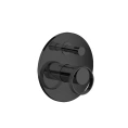 Смеситель Gessi Anello встраиваемый двухвыходной с переключателем, цвет Black Metal Brushed PVD (63377#707) - миниатюра фото 1
