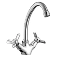 Смеситель Rossinka Q02-71 для кухни с выдвижной лейкой и вращающимся изливом - миниатюра фото 1
