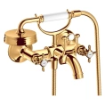 Смеситель для ванны с душем AX Montreux в элегантном полированном золоте (16540990) - миниатюра фото 1