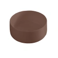 Раковина Artceram Cognac 33,5×16 см накладная без отверстия цвет cocoa (COL004 39 00) - миниатюра фото 1