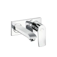 Смеситель для раковины Hansgrohe Metris встраиваемый, хром, излив 165 мм (31085000) - миниатюра фото 1