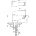 Смеситель для биде Rossinka Y Y35-51 - миниатюра фото 2