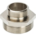 Ниппель STOUT НН переходной 2 x 1 1/4 никелированный - миниатюра фото 2