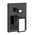 Gessi Eleganza Встраиваемый Смеситель с Автоматическим Переключателем Ванна/Душ в Цвете Черный Металлик (46079#706) - миниатюра фото 1