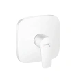 Настенный смеситель для душа Hansgrohe Talis E белый матовый (71765700) - миниатюра фото 1