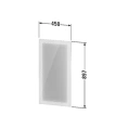 Зеркало с LED-подсветкой Duravit Starck 1, сенсорное управление, 897x450x45 мм (S1964300000) - миниатюра фото 2