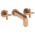 Смеситель для раковины AX Citterio в шлифованной бронзе (39143140) - миниатюра фото 1
