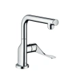 Смеситель для кухни AX Citterio однорычажный, хром, излив 222 мм (39860000) - миниатюра фото 1