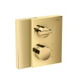 Термостат для душа AX Edge с золотым покрытием и переключателем на 2 источника (46760990) - миниатюра фото 1