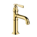 Смеситель для раковины AX Montreux: полированное золото, 100 мм, излив 147 мм (16516990) - миниатюра фото 1