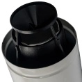 Конечный участок дымохода Stout DN60/100 830 мм для горизонтального прохода через стену SCA-6010-000830 - миниатюра фото 2
