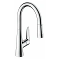 Кухонный смеситель Hansgrohe Talis M51 с вытяжным душем, хром (72813000) - миниатюра фото 1