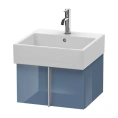 Тумба с раковиной Duravit Vero Air 298x484x431 мм, 1 выдвижной ящик, цвет голубой камень глянцевый (VA612404747) - миниатюра фото 1