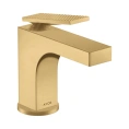 Смеситель для раковины AX Citterio 90 в цвете шлифованное золото (39001250) - миниатюра фото 1