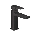 Смеситель для раковины Hansgrohe Metropol 110, черный матовый, с донным клапаном (32507670) - миниатюра фото 1