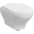 Подвесной унитаз Gustavsberg Estetic Hygienic Flush белый - миниатюра фото 1
